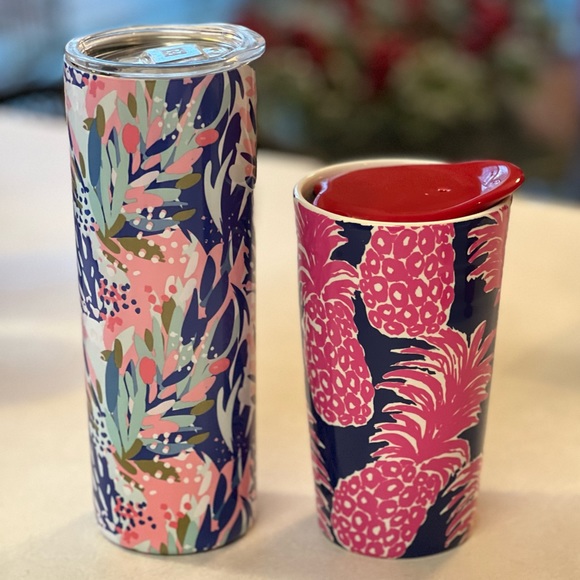 Lilly Pulitzer | Kitchen | Lilly Pulitzer Glass Cup | Poshmark